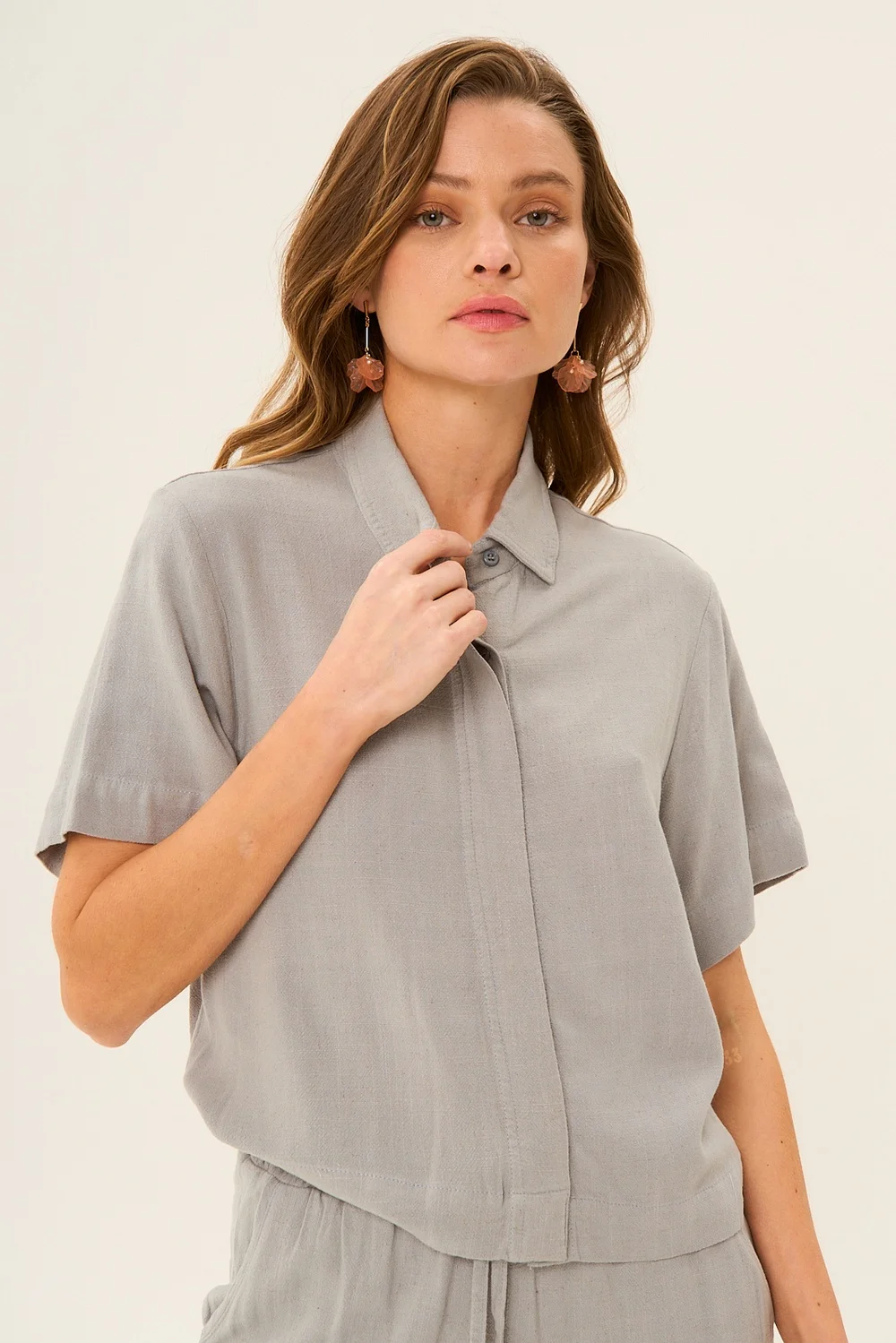 Camisa Linen Fox